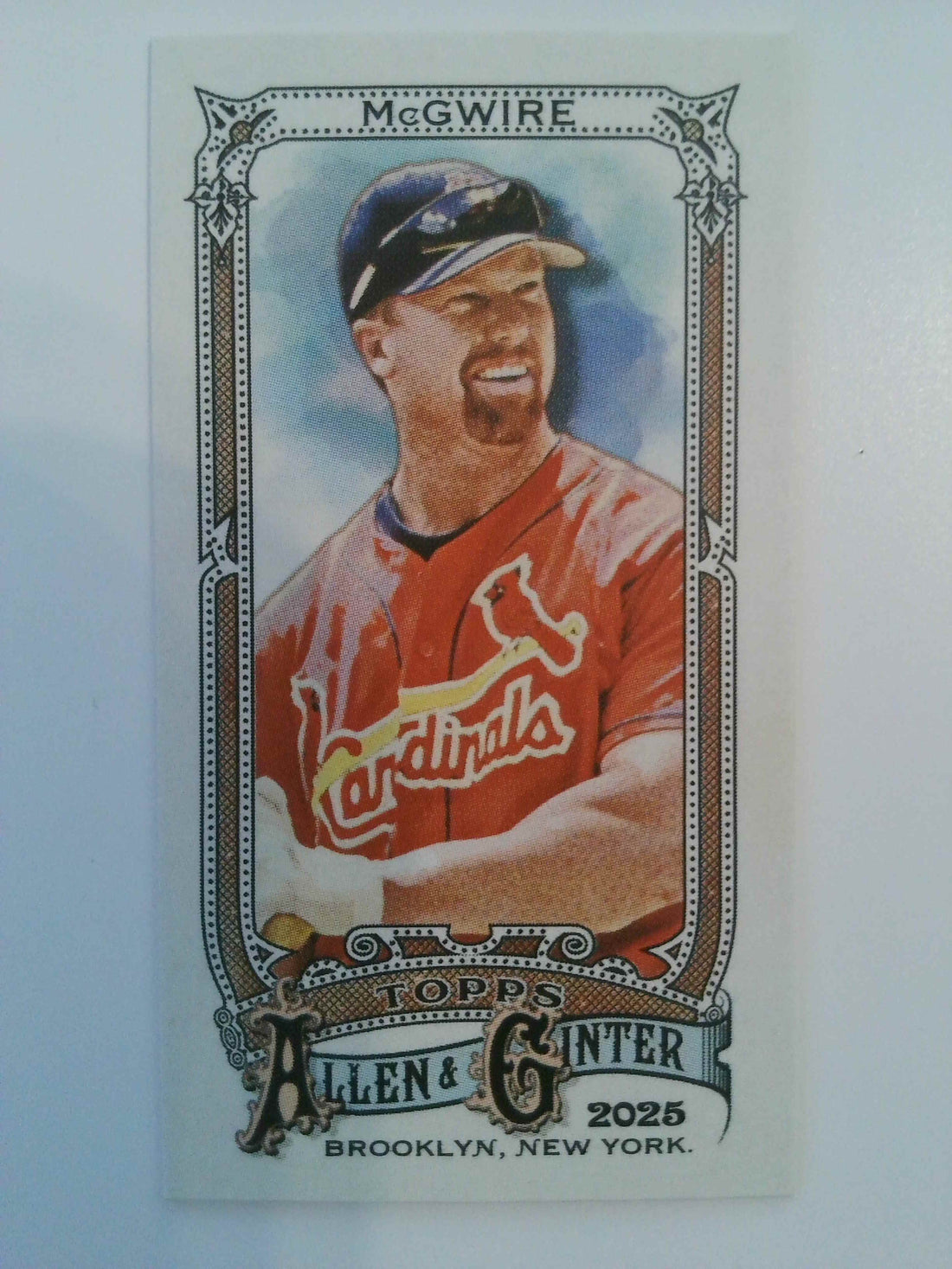 2025 Topps Allen & Ginter Baseball Mini Mark McGwire #2