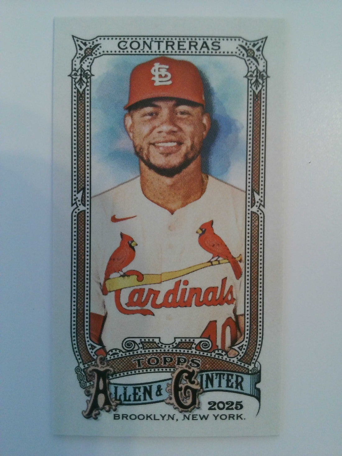 2025 Topps Allen & Ginter Baseball Mini Willson Contreras #199