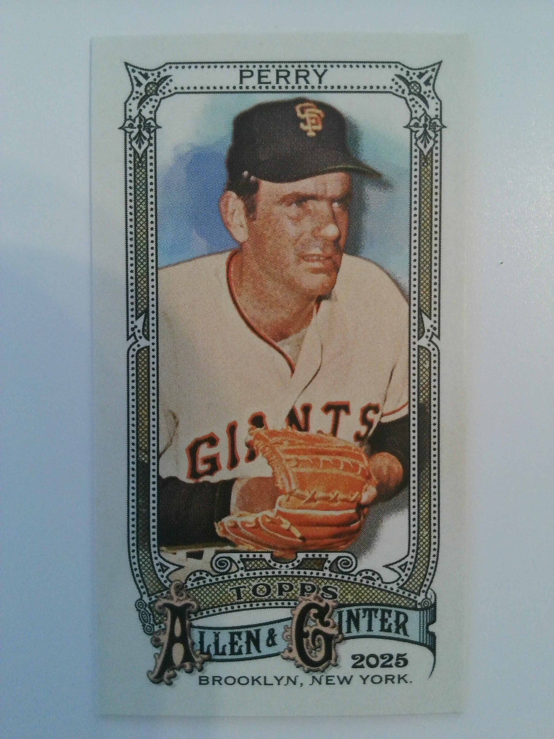 2025 Topps Allen & Ginter Baseball Mini Gaylord Perry #305