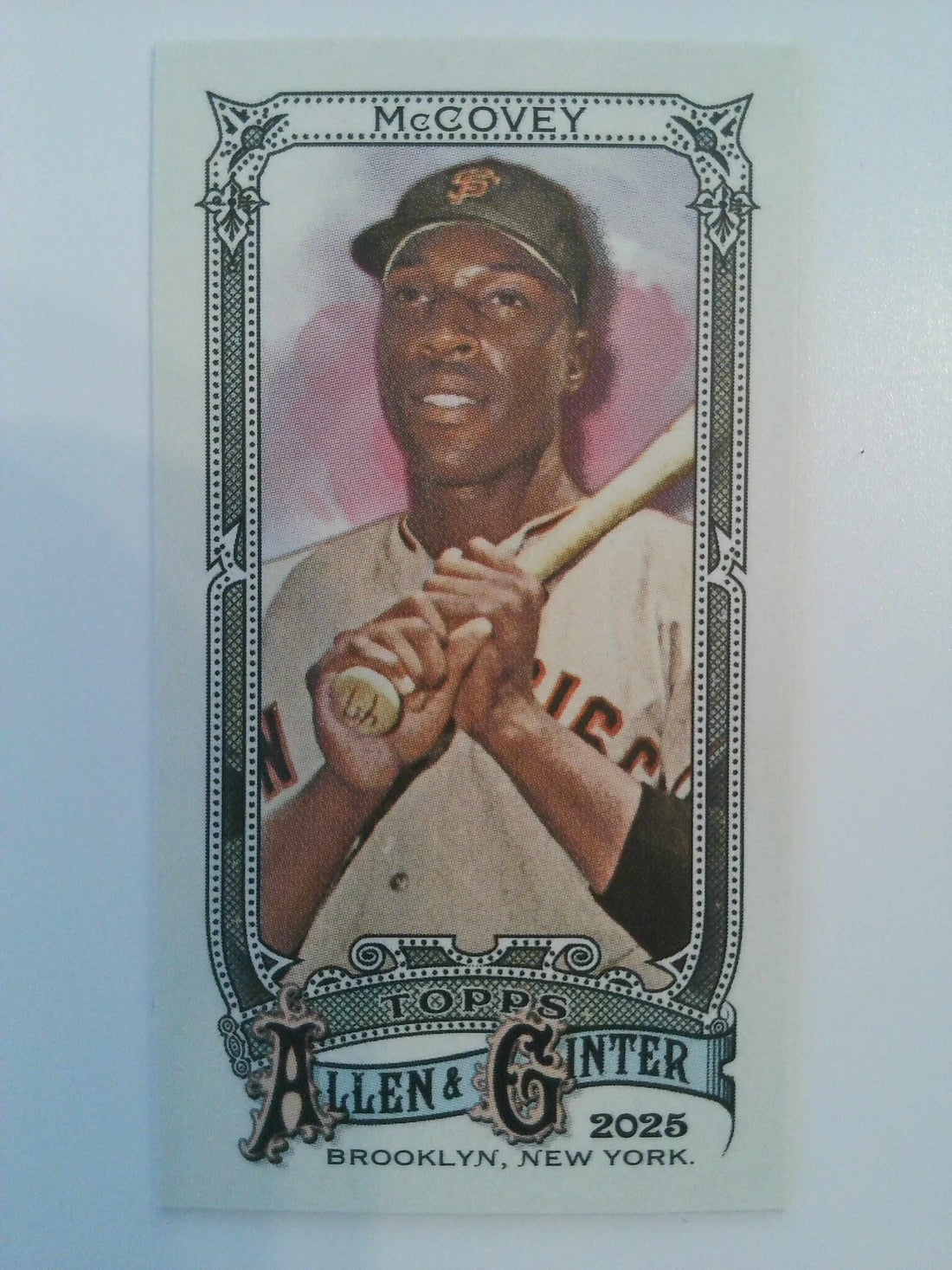 2025 Topps Allen & Ginter Baseball Mini Willie McCovey #302