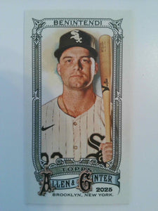 2025 Topps Allen & Ginter Baseball Mini Andrew Benintendi #193