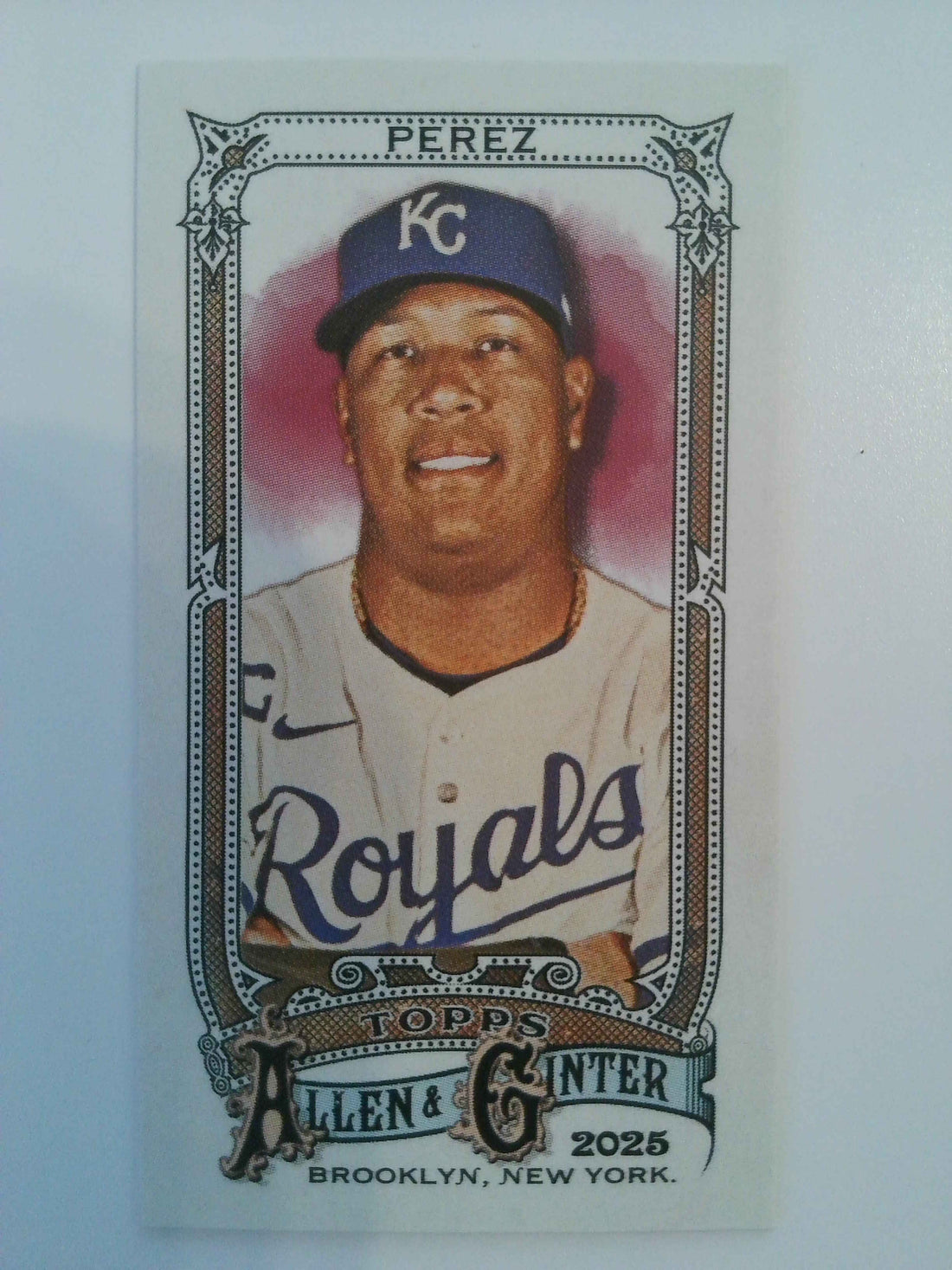 2025 Topps Allen & Ginter Baseball Mini Salvador Perez #165
