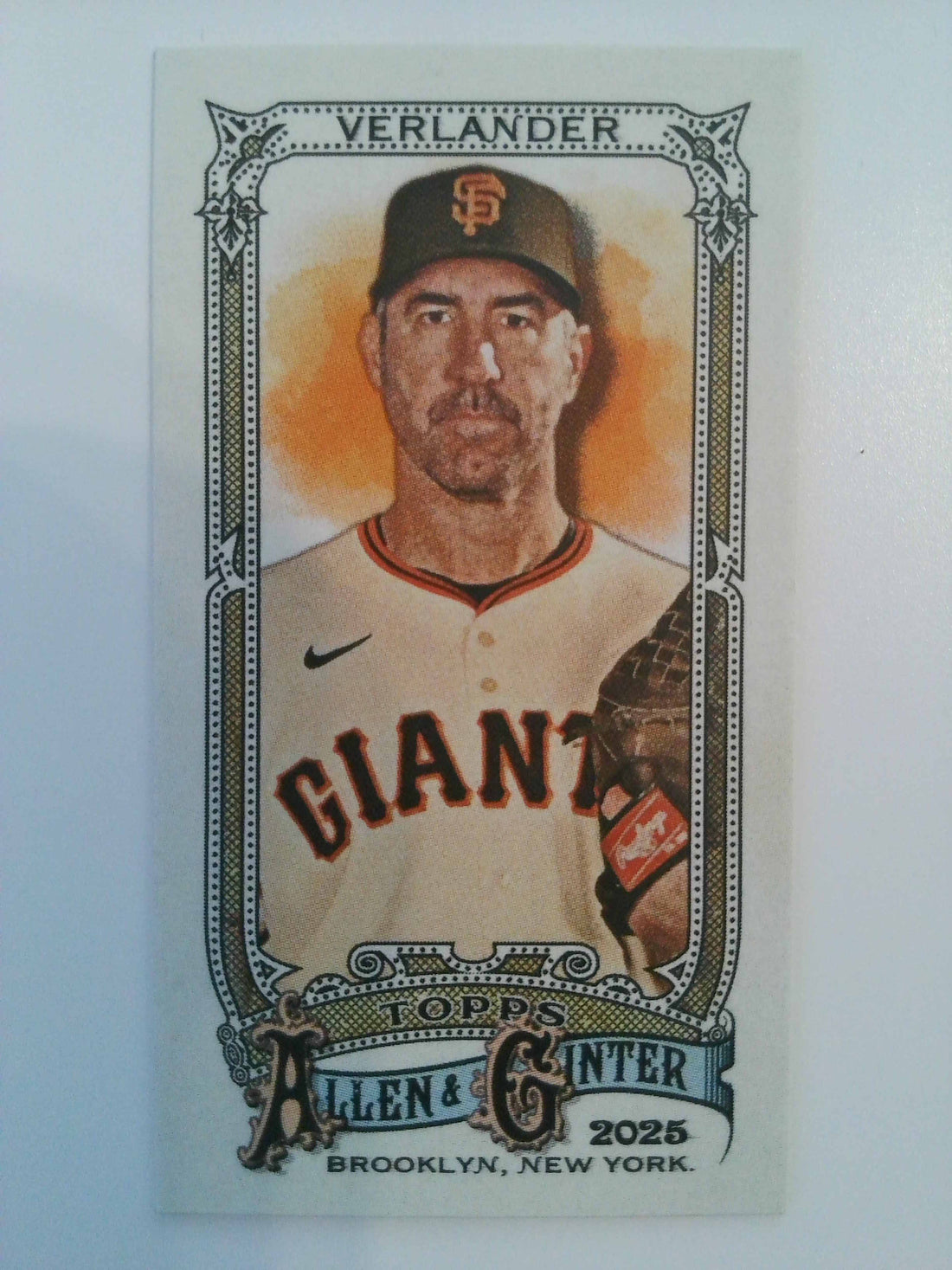 2025 Topps Allen & Ginter Baseball Mini Justin Verlander #66