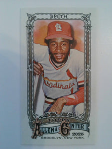2025 Topps Allen & Ginter Baseball Mini Ozzie Smith #58