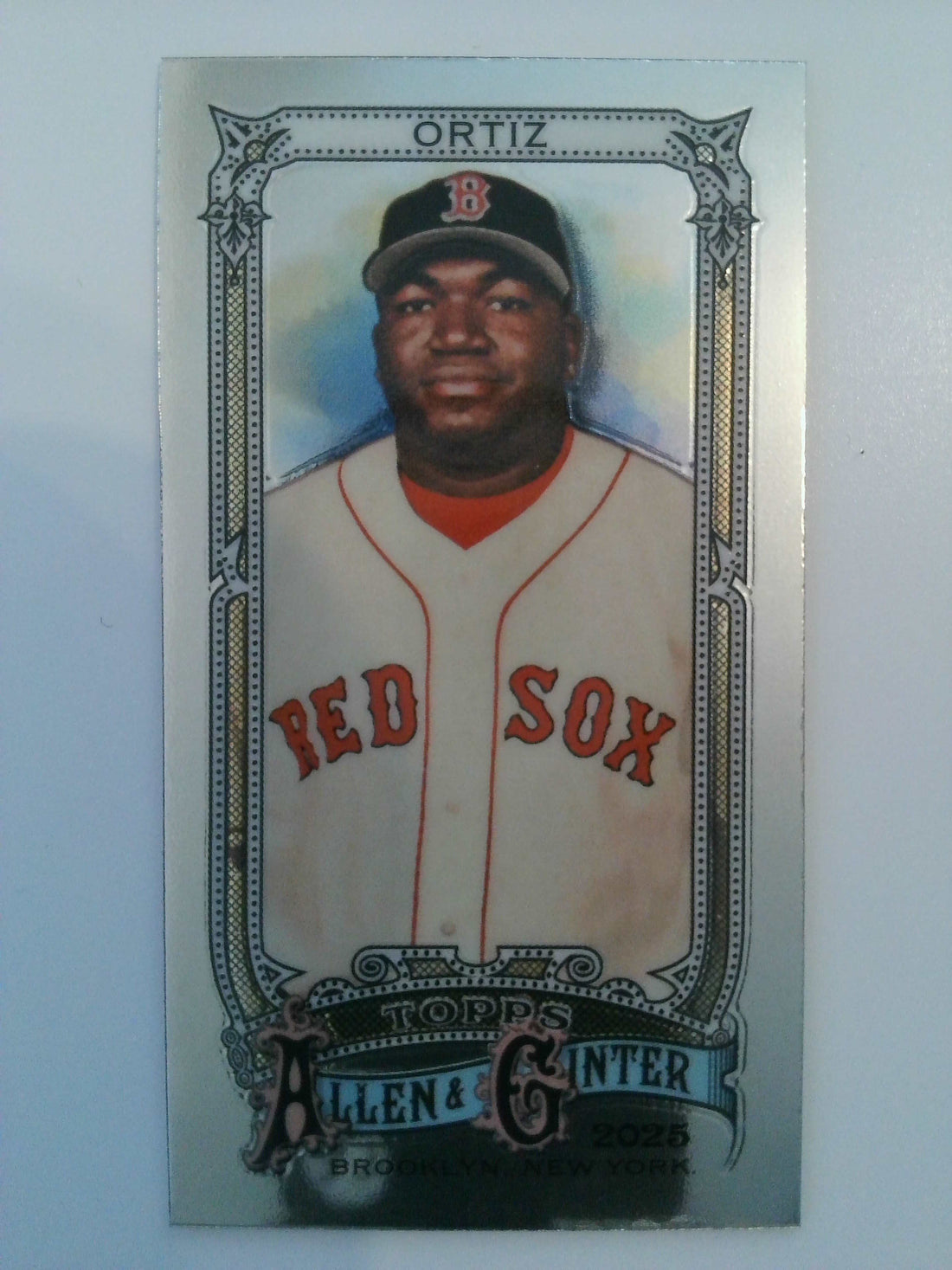 2025 Topps Allen & Ginter Baseball Chrome Mini David Ortiz #53