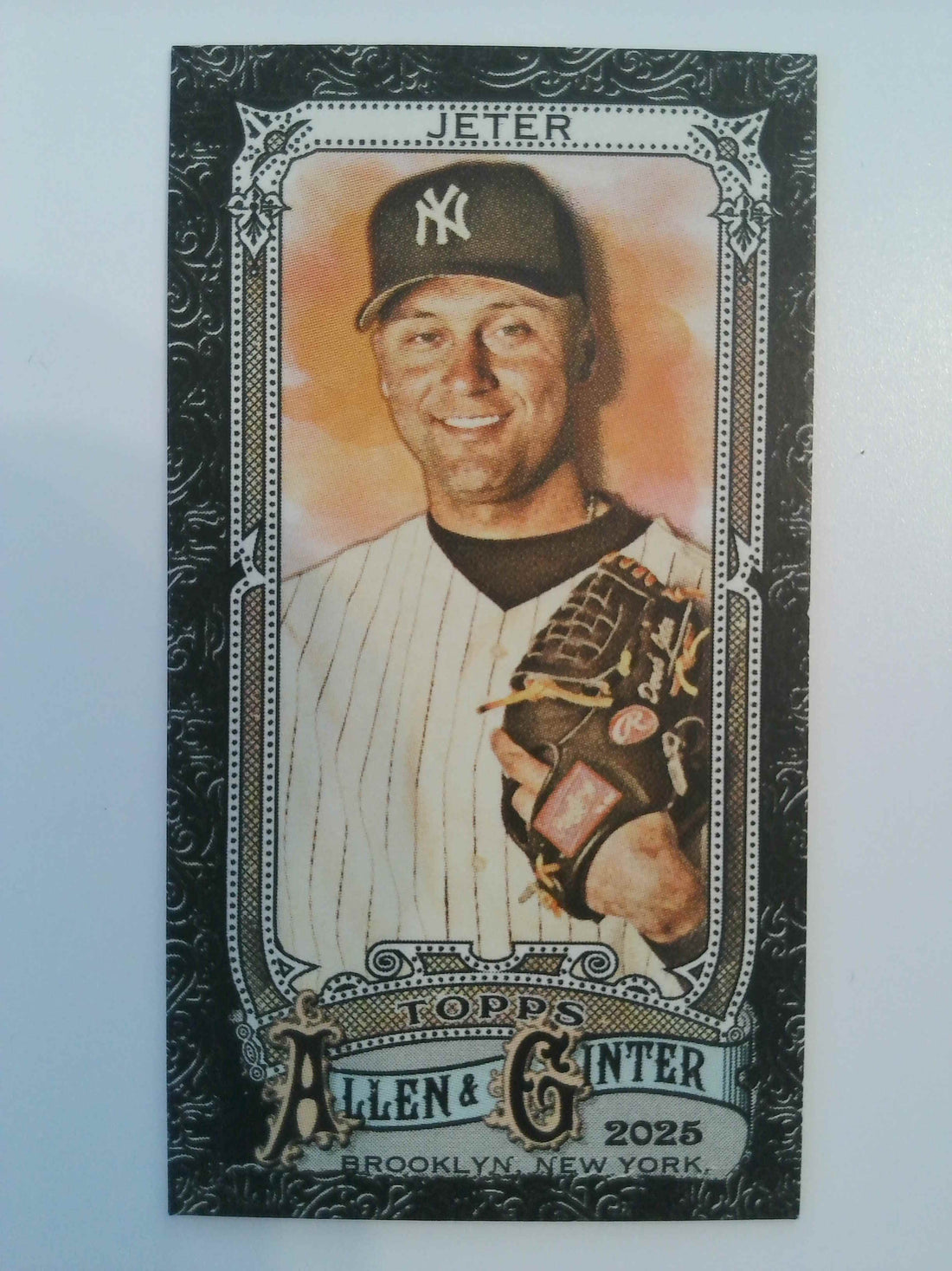 2025 Topps Allen & Ginter Baseball Mini Black Border Derek Jeter #21
