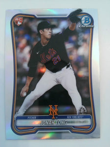 2026 Bowman Baseball Rookie Red RC Logo Jonah Tong #65 Rookie
