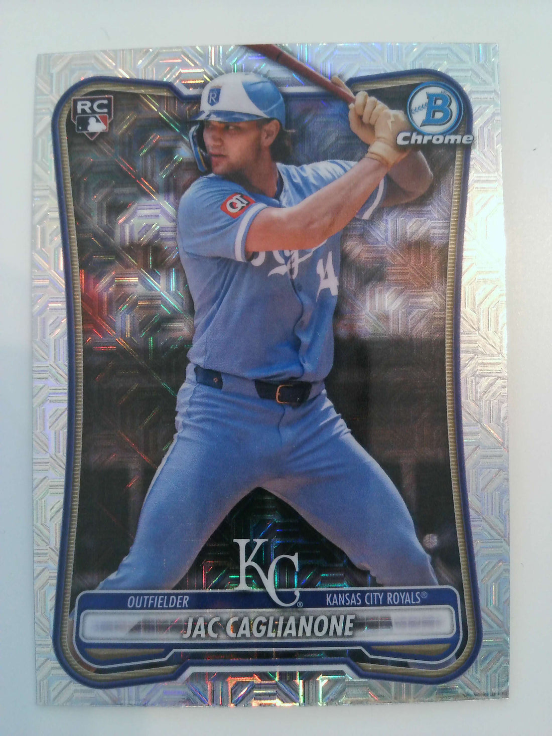 2026 Bowman Baseball Chrome Mojo Refractors Jac Caglianone #75 Rookie