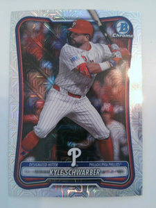 2026 Bowman Baseball Chrome Mojo Refractors Kyle Schwarber #20