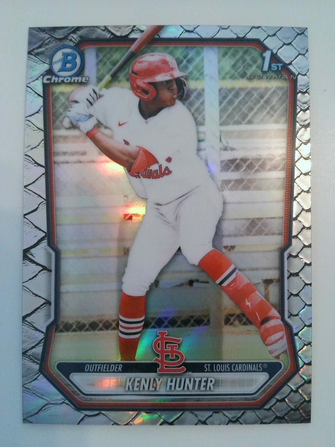 2026 Bowman Baseball Chrome Prospects Reptilian Refractor Kenly Hunter #BCP-130