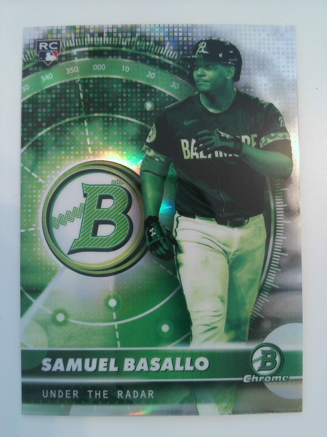 2026 Bowman Baseball Under the Radar Samuel Basallo #UR-16