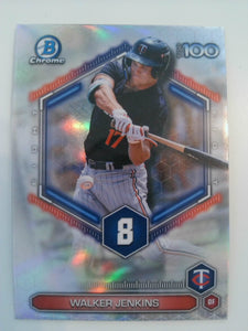 2026 Bowman Baseball Bowman Scouts' Top 100 Walker Jenkins #BTP-8
