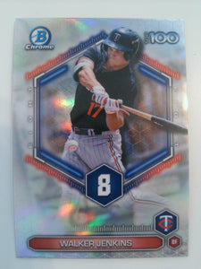 2026 Bowman Baseball Bowman Scouts' Top 100 Walker Jenkins #BTP-8