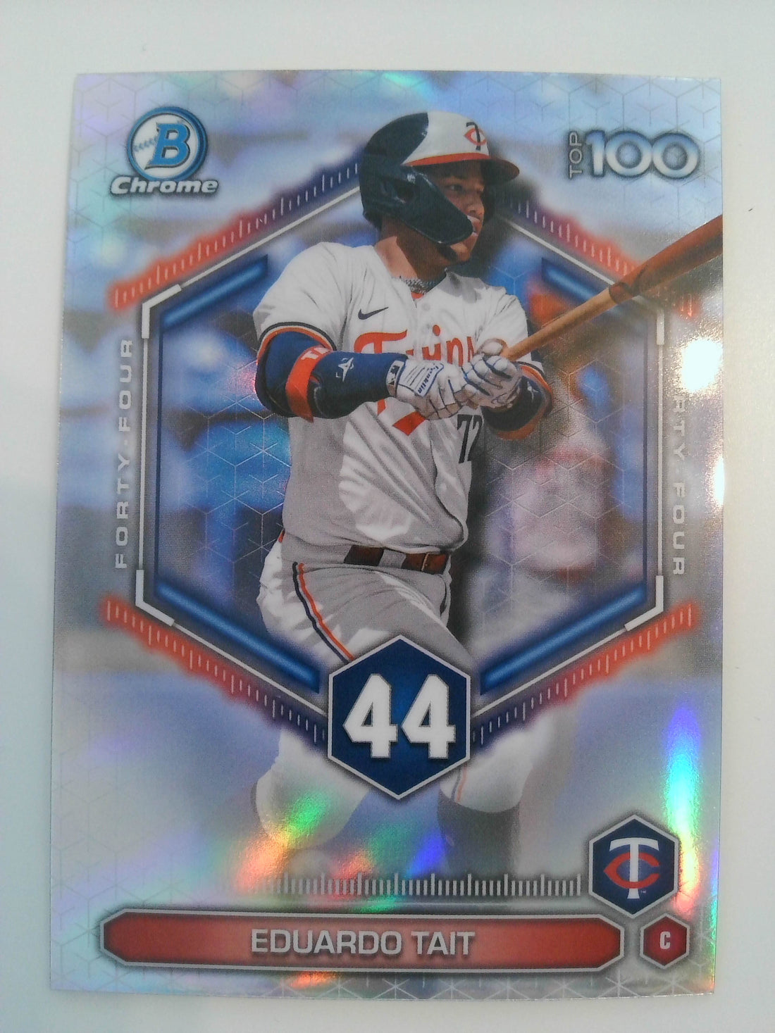 2026 Bowman Baseball Bowman Scouts' Top 100 Eduardo Tait #BTP-44