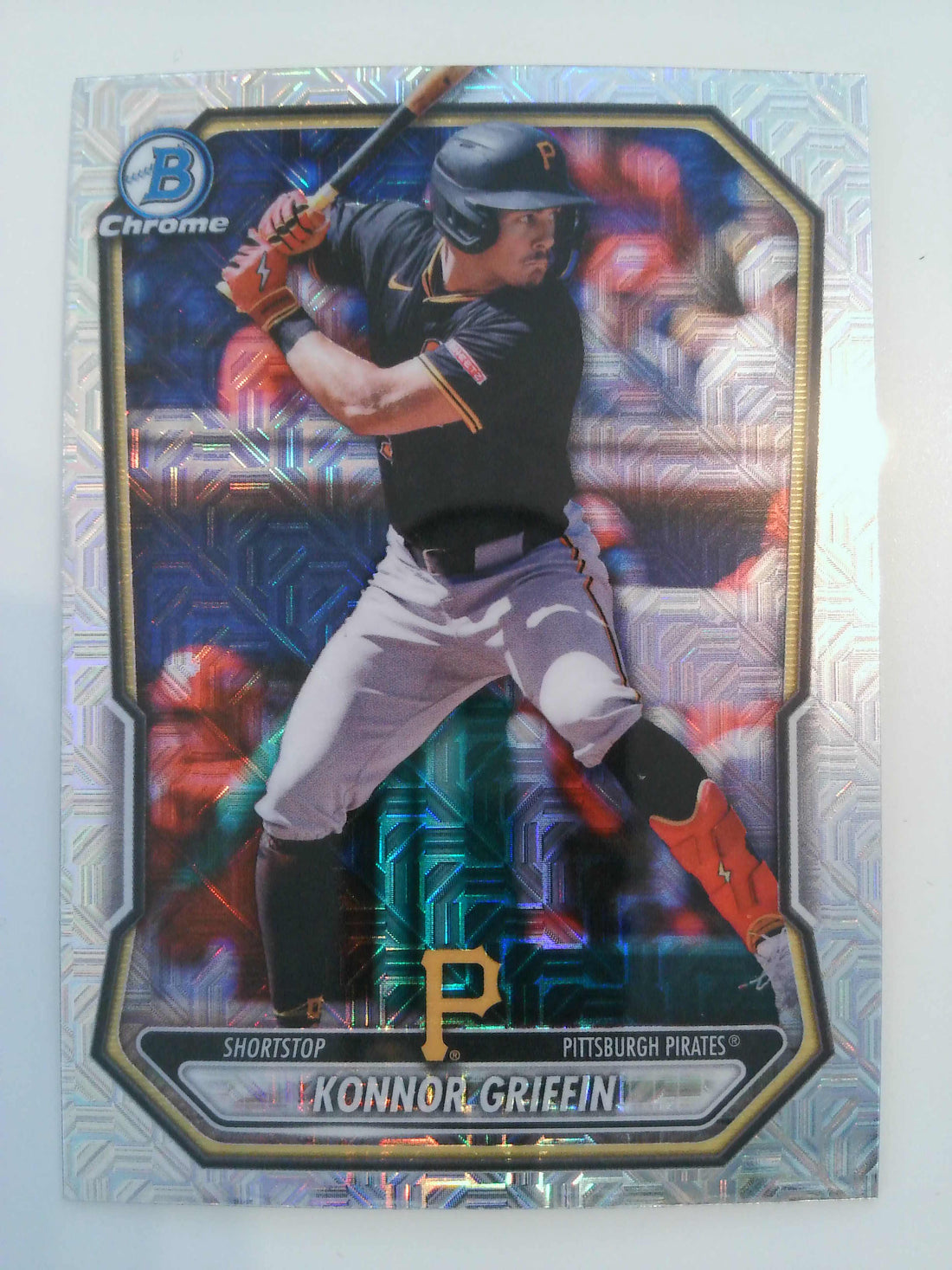 2026 Bowman Baseball Chrome Prospects Mojo Refractor Konnor Griffin #BCP-92