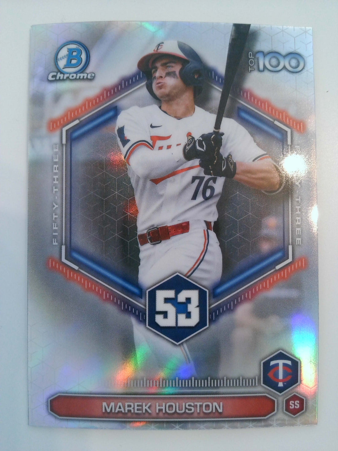 2026 Bowman Baseball Bowman Scouts' Top 100 Marek Houston #BTP-53
