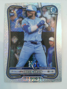 2026 Bowman Baseball Chrome Mojo Refractors Carter Jensen #66 Rookie