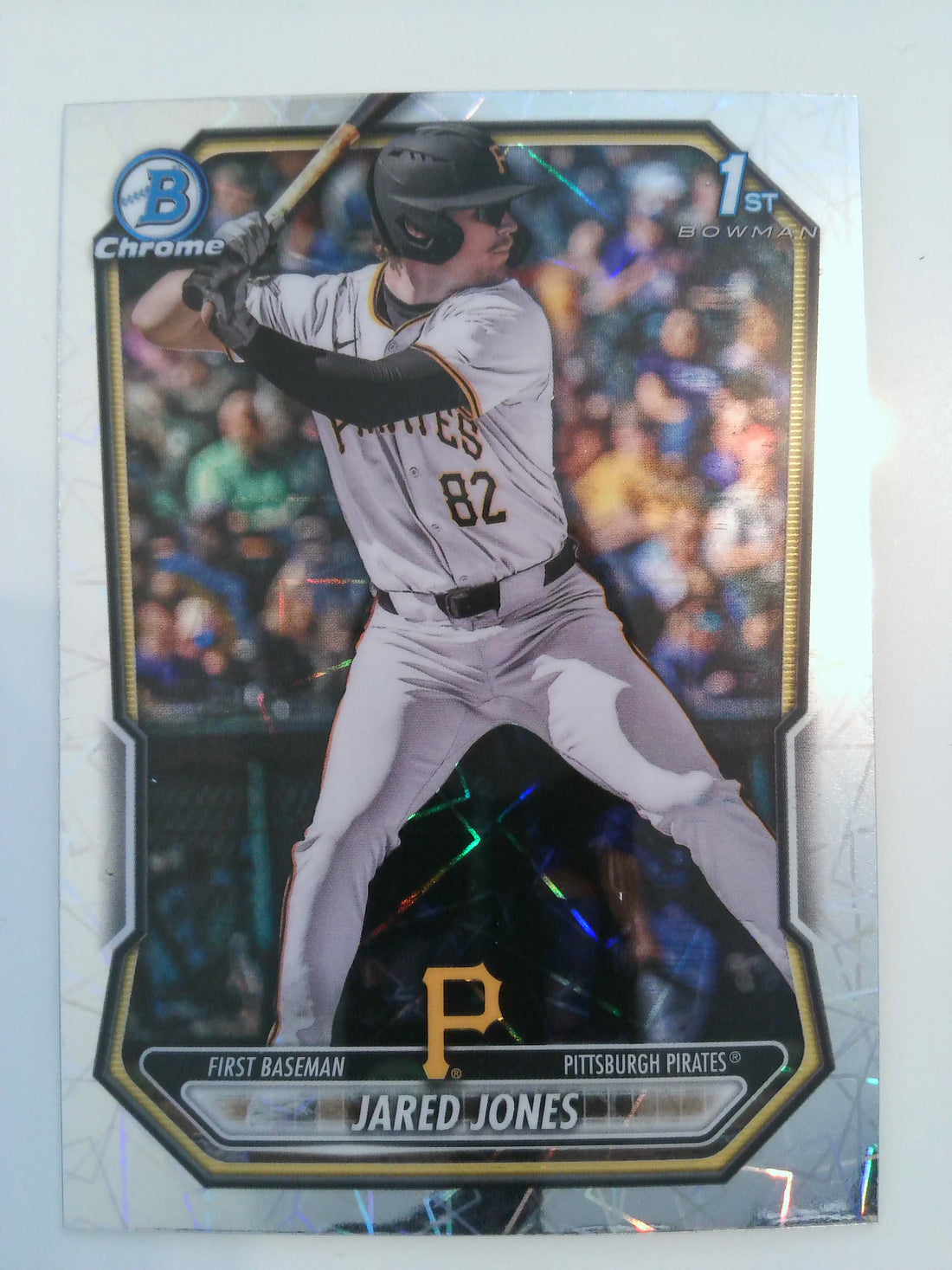 2026 Bowman Baseball Chrome Prospects Lazer Refractor Jared Jones #BCP-6