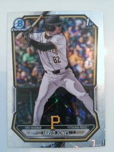 2026 Bowman Baseball Chrome Prospects Lazer Refractor Jared Jones #BCP-6