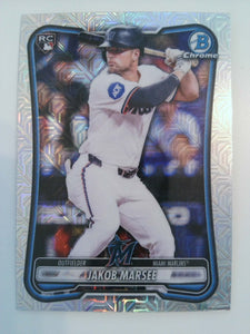 2026 Bowman Baseball Chrome Mojo Refractors Jakob Marsee #86 Rookie