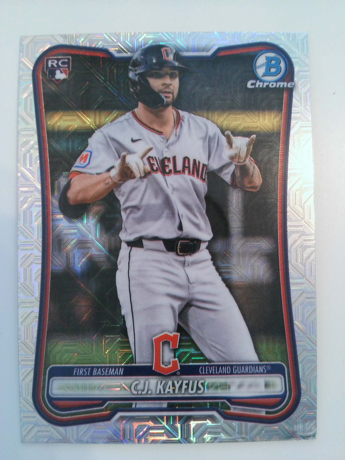 2026 Bowman Baseball Chrome Mojo Refractors C.J. Kayfus #98 Rookie