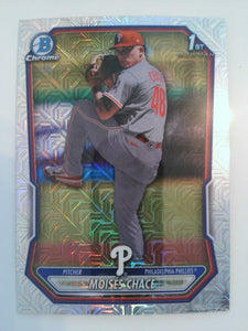 2026 Bowman Baseball Chrome Prospects Mojo Refractor Moisés Chace #BCP-36