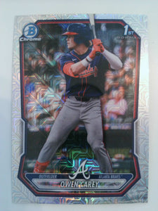 2026 Bowman Baseball Chrome Prospects Mojo Refractor Owen Carey #BCP-69