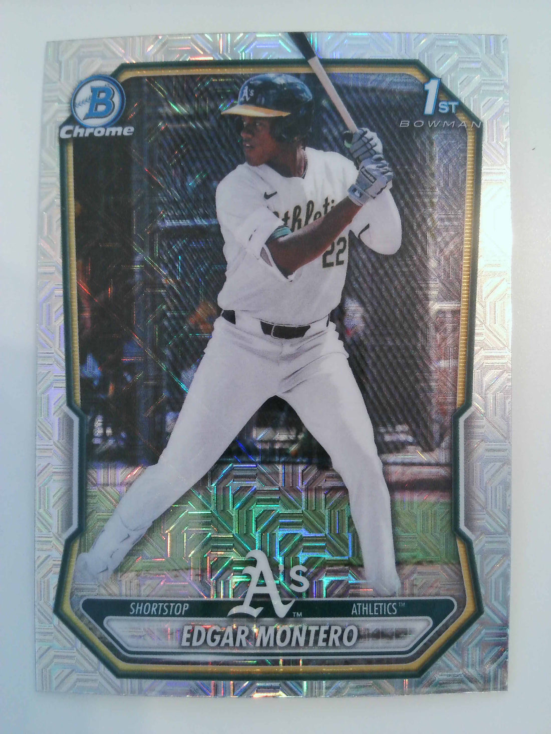 2026 Bowman Baseball Chrome Prospects Mojo Refractor Edgar Montero #BCP-139