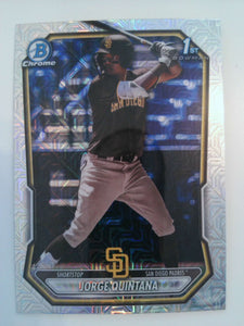 2026 Bowman Baseball Chrome Prospects Mojo Refractor Jorge Quintana #BCP-93