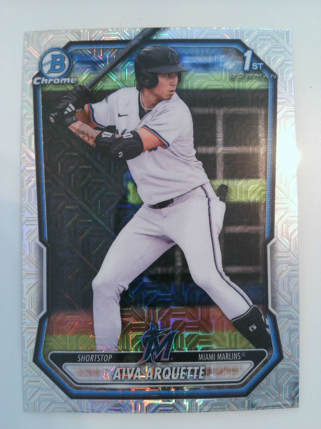 2026 Bowman Baseball Chrome Prospects Mojo Refractor Aiva Arquette #BCP-40