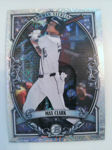2026 Bowman Baseball Bowman Sterling Mojo Refractors Max Clark #BST-5