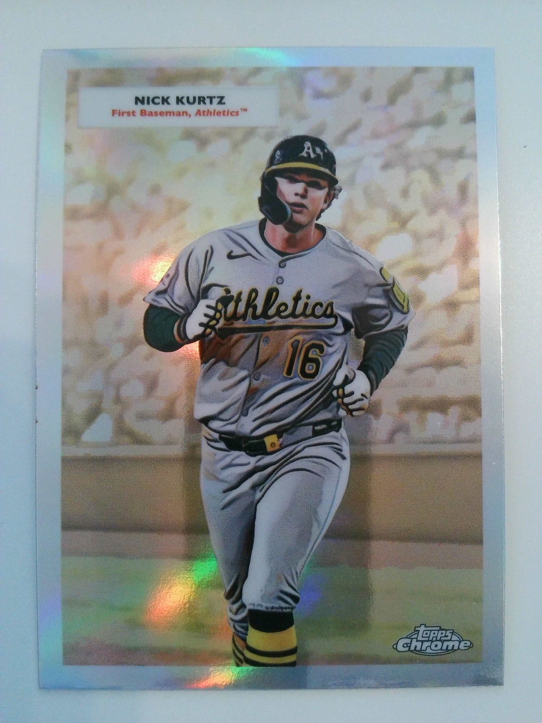 2025 Chrome Platinum 1955 Topps Doubleheaders Nick Kurtz / Jacob Wilson #55DH-20