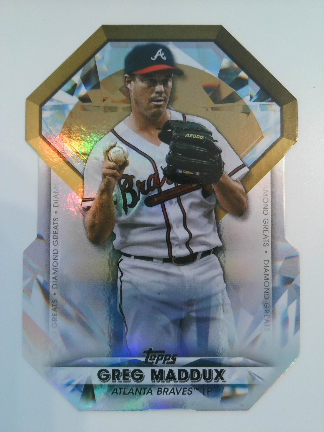 2022 Topps Baseball Diamond Greats Die Cuts Greg Maddux #DGDC-2