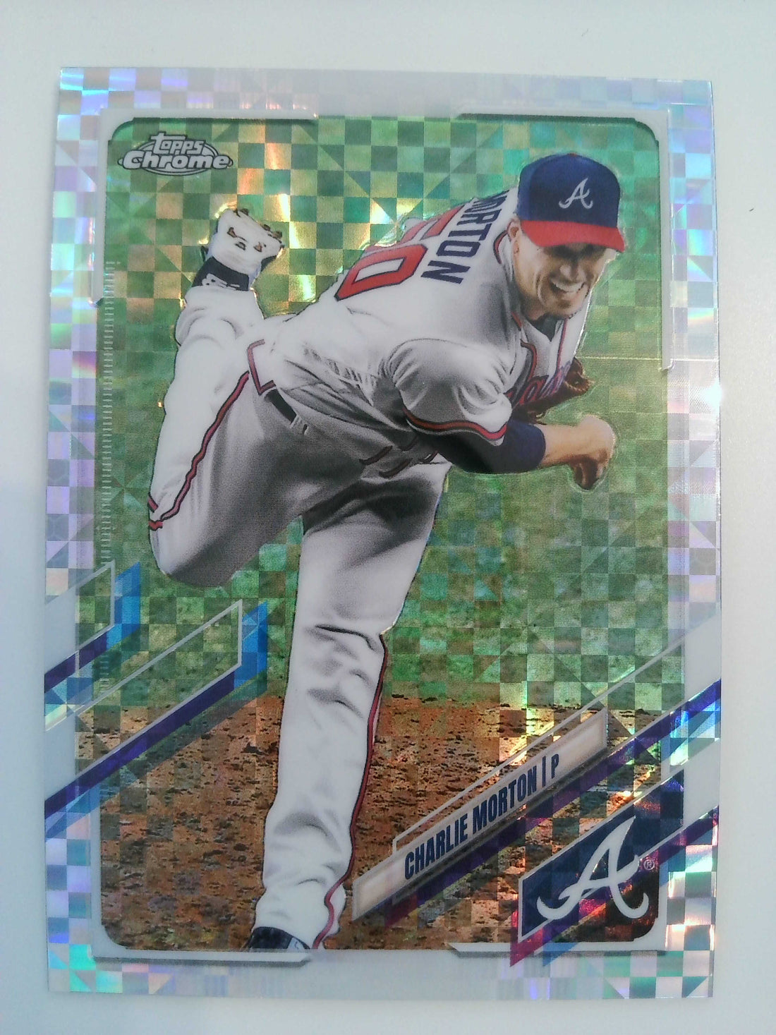 2021 Topps Chrome Baseball X-Fractor Charlie Morton #174