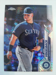 2020 Topps Chrome Baseball Prism Refractor Dan Vogelbach #30