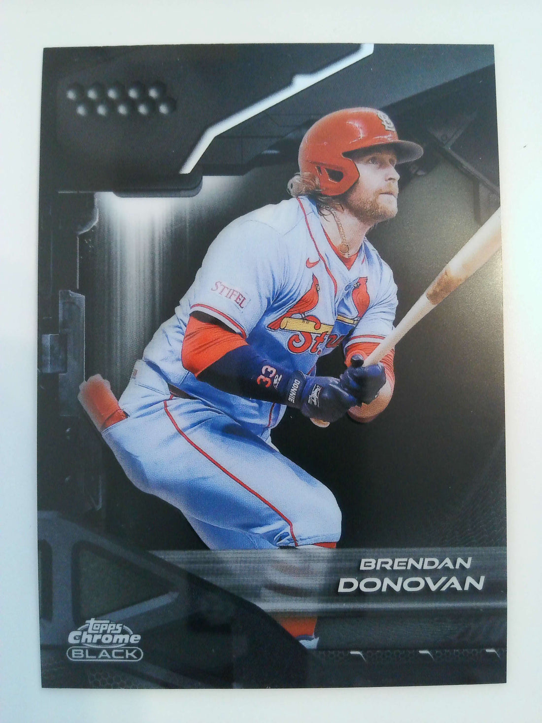 2026 Topps Chrome Black Baseball Brendan Donovan #14