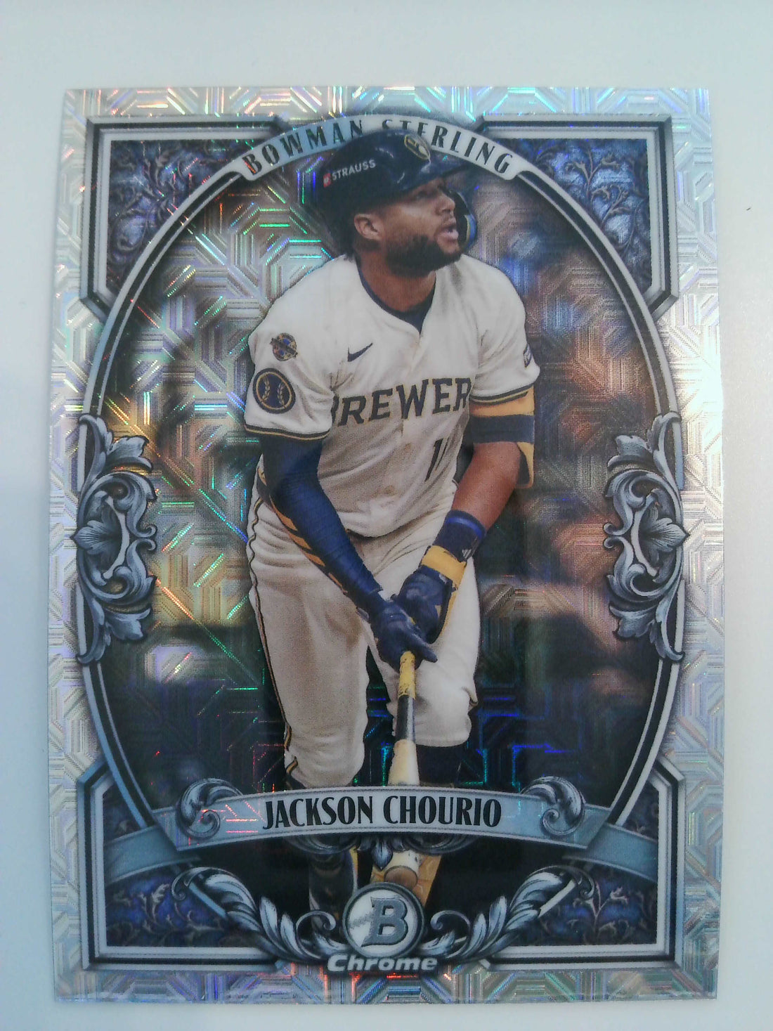 2026 Bowman Baseball Bowman Sterling Mojo Refractors Jackson Chourio #BST-1