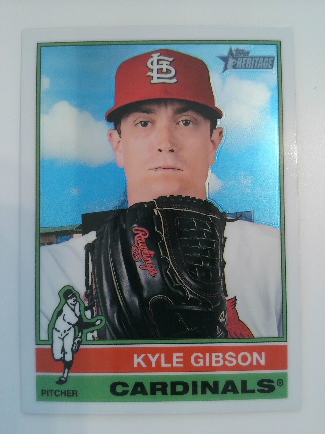 2025 Topps Heritage Baseball Chrome Kyle Gibson #141