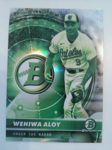 2026 Bowman Baseball Under the Radar Wehiwa Aloy #UR-17