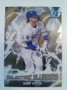 2026 Bowman Baseball Electric Sluggers Bobby Witt Jr. #ES-19