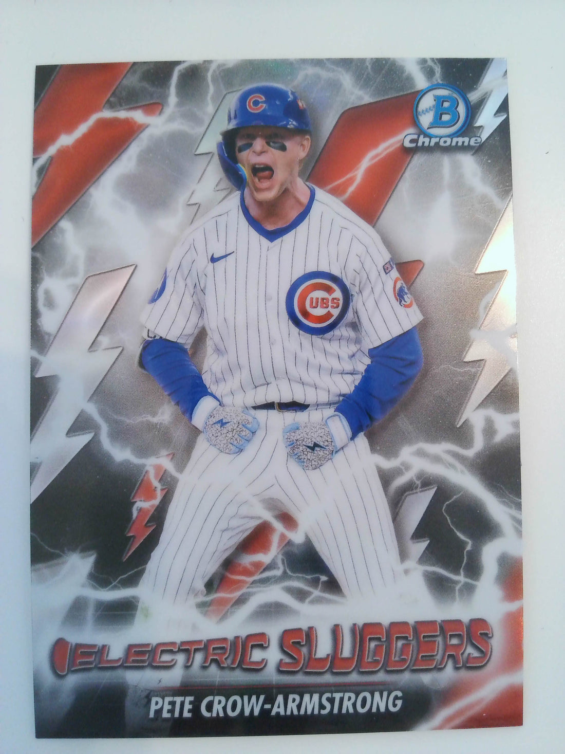 2026 Bowman Baseball Electric Sluggers Pete Crow-Armstrong #ES-24