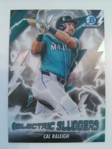 2026 Bowman Baseball Electric Sluggers Cal Raleigh #ES-14