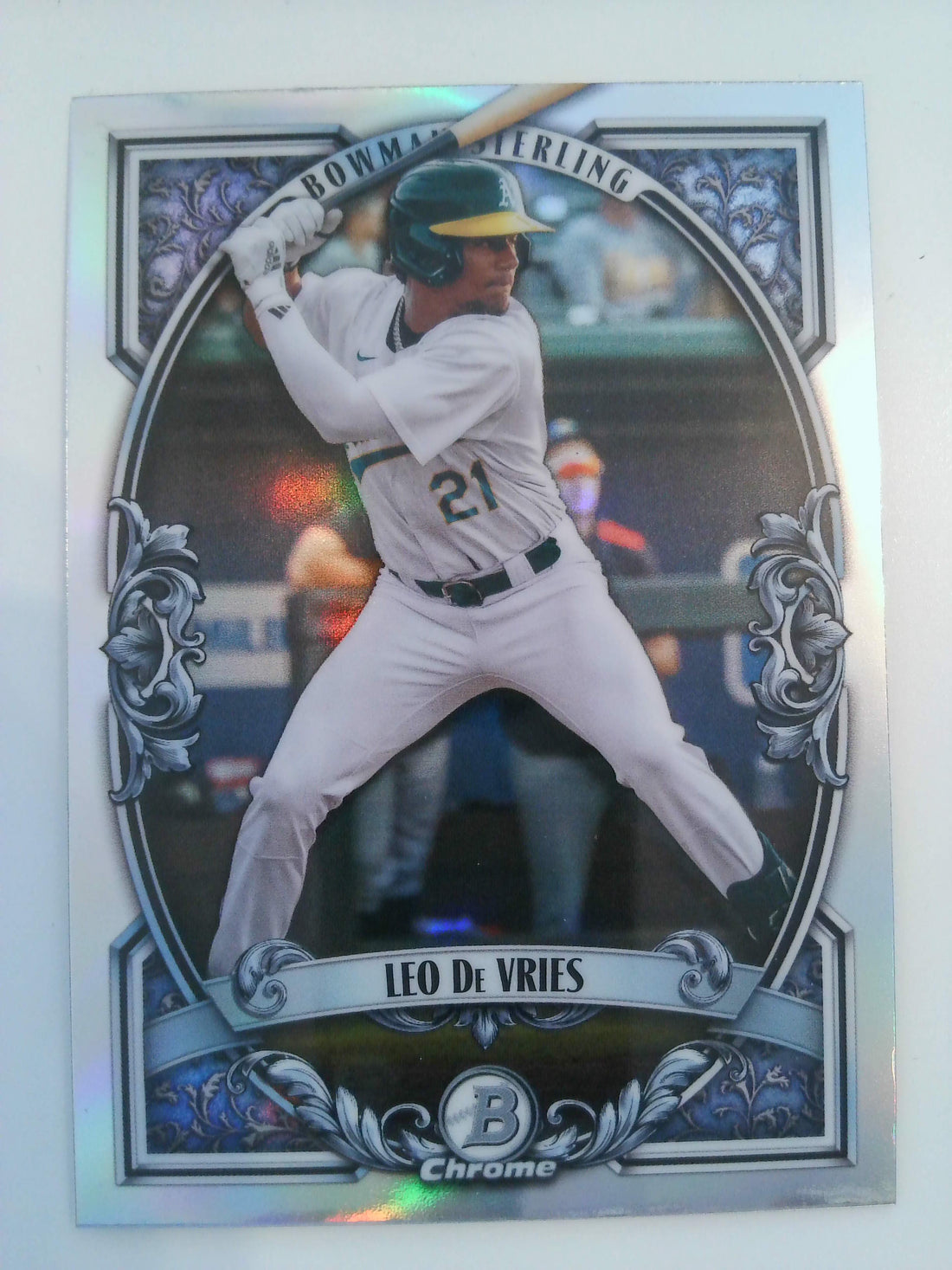 2026 Bowman Baseball Bowman Sterling Leo De Vries #BST-9