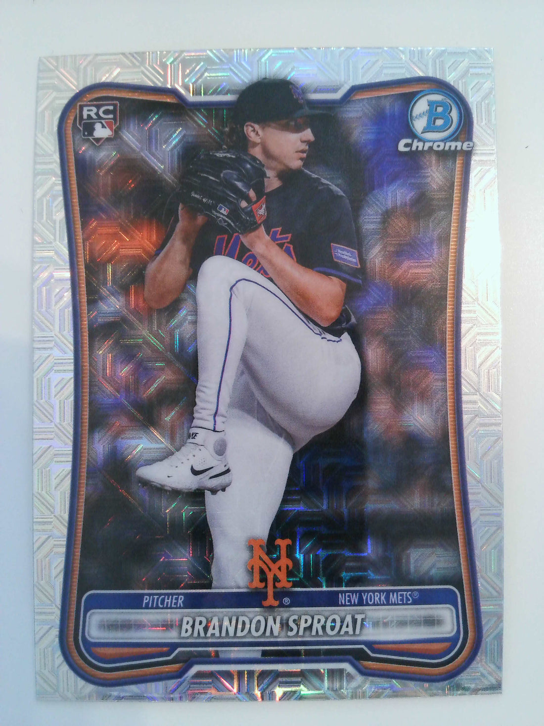 2026 Bowman Baseball Chrome Mojo Refractors Brandon Sproat #33 Rookie