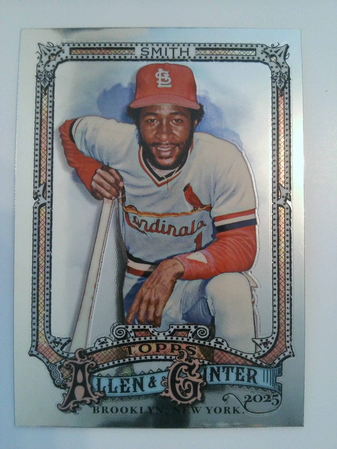 2025 Topps Allen & Ginter Baseball Chrome Ozzie Smith #58