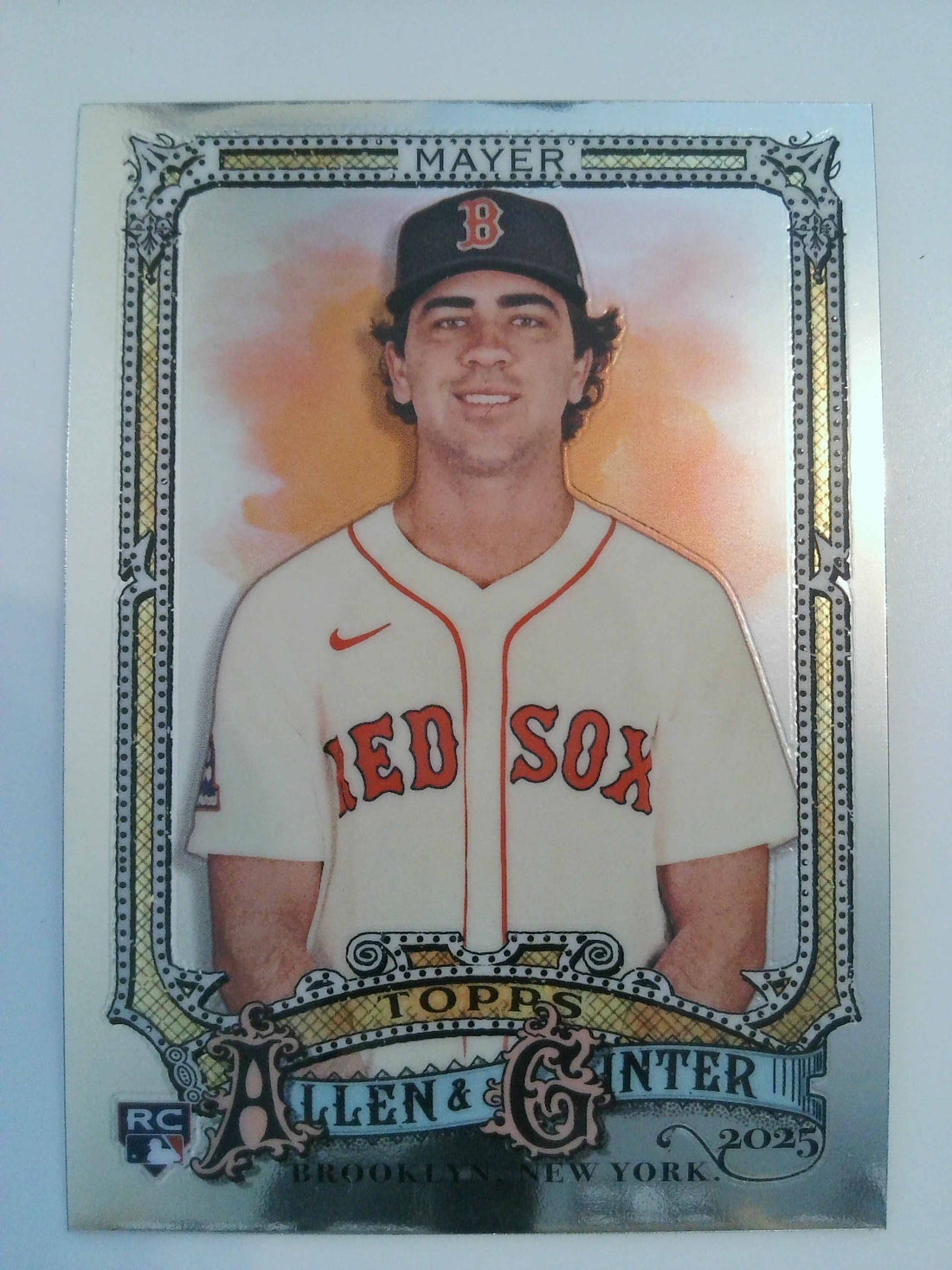 2025 Topps Allen & Ginter Baseball Chrome Marcelo Mayer #245 Rookie