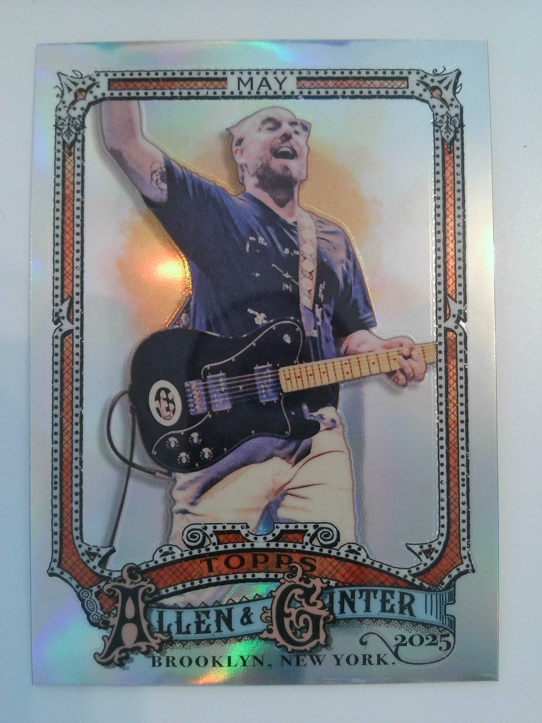 2025 Topps Allen & Ginter Baseball Chrome Refractor Tom May #281
