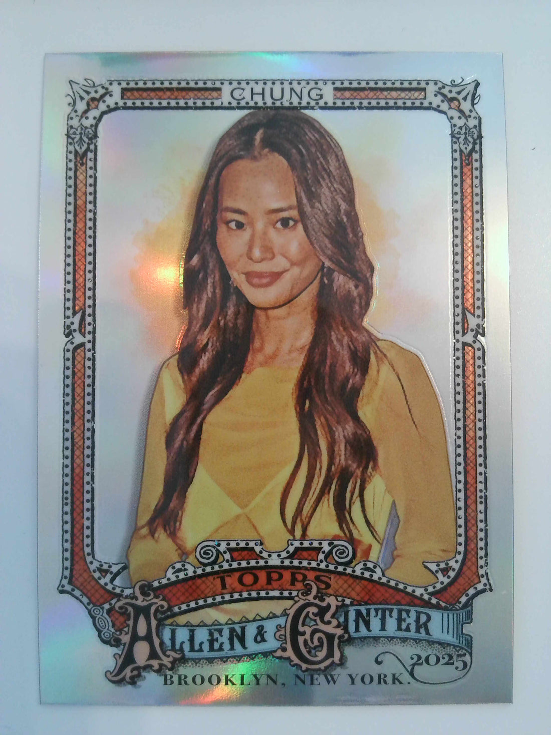 2025 Topps Allen & Ginter Baseball Chrome Refractor Jamie Chung #299