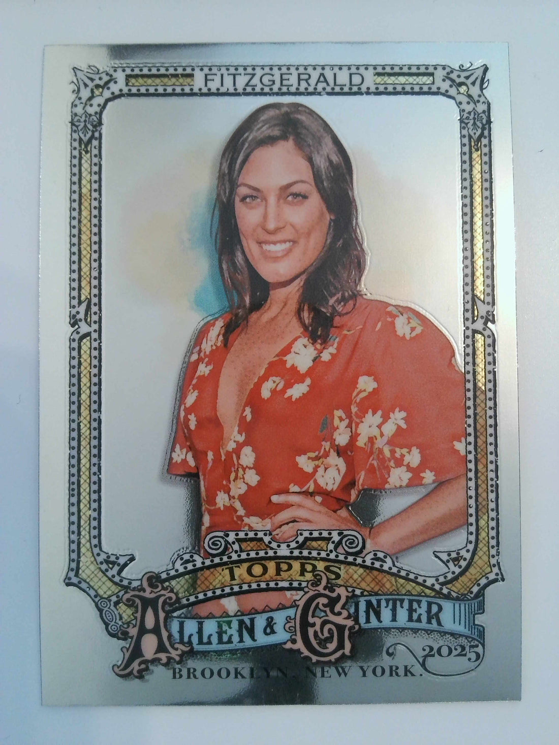 2025 Topps Allen & Ginter Baseball Chrome Michele Fitzgerald #273
