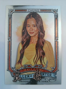 2025 Topps Allen & Ginter Baseball Chrome Jamie Chung #299